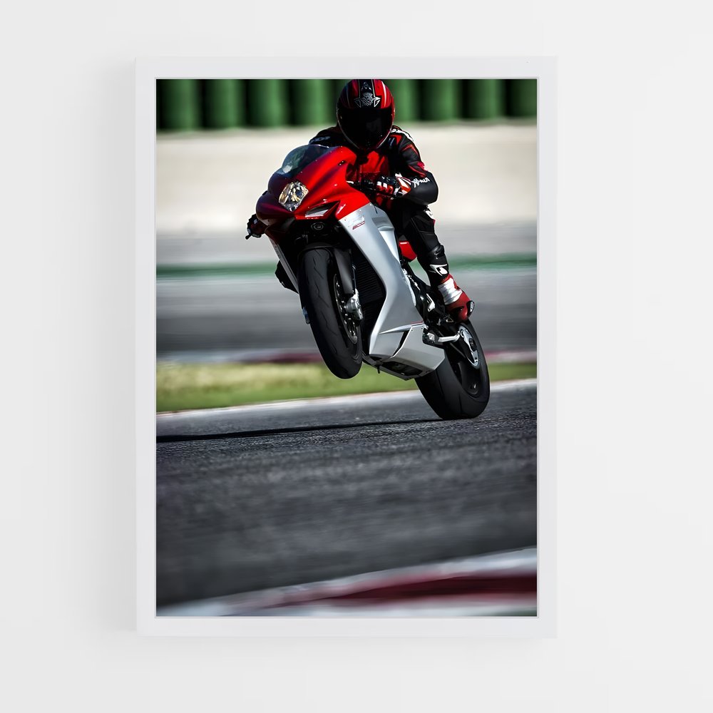 Poster F fascinant – affiche MV Agusta (vue 3)